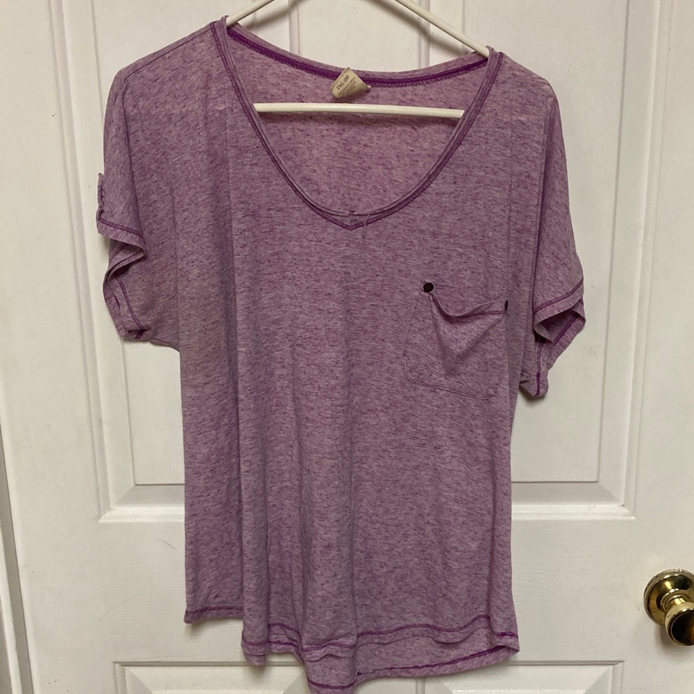 3/$20 bundle and save
Faded Glory Lavender Short Sleeve Tee